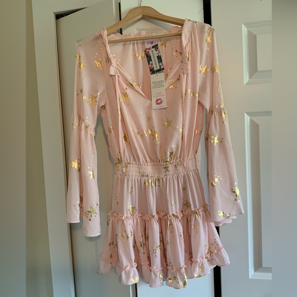 Buddy Love star print mini dress